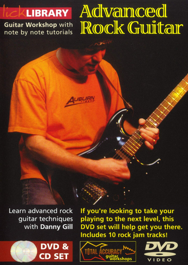 Lick Library Advanced Rock Guitar Gtr Dv