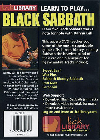 Learn To Play Black Sabbath