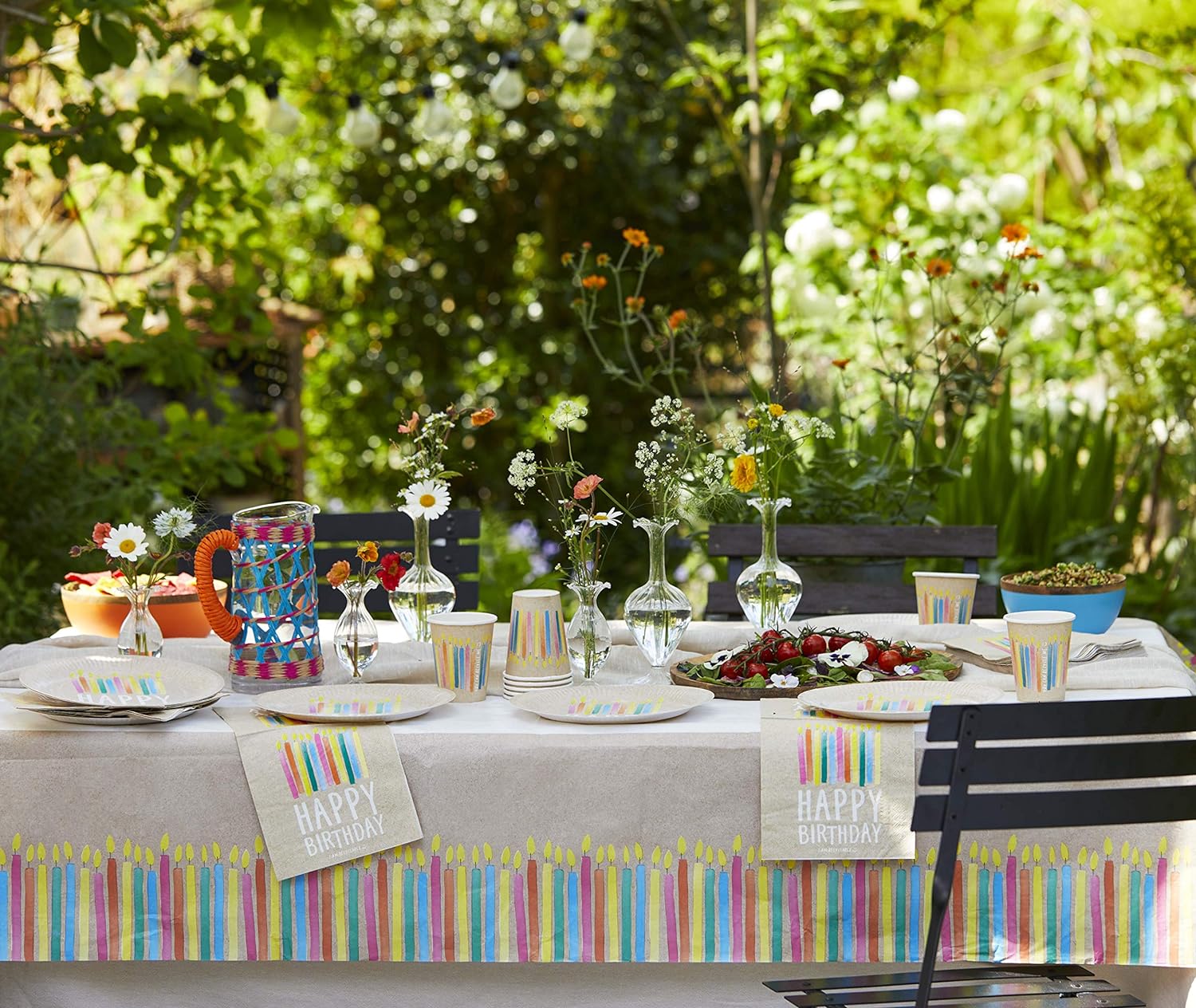 Talking Tables Pack of 12 Size 23cm ECO Party Paper Zero Plastic on Product or Packaging Perfect Disposable Biodegradable Partyware for All Ages and Unisex