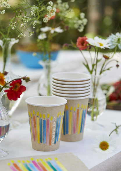Talking Tables Pack of 12 Size 23cm ECO Party Paper Zero Plastic on Product or Packaging Perfect Disposable Biodegradable Partyware for All Ages and Unisex