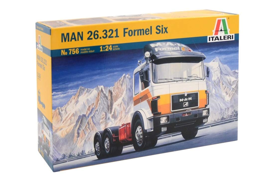 Italeri-Man 26 Formel (Kit de Modelo, Multicolor (I756