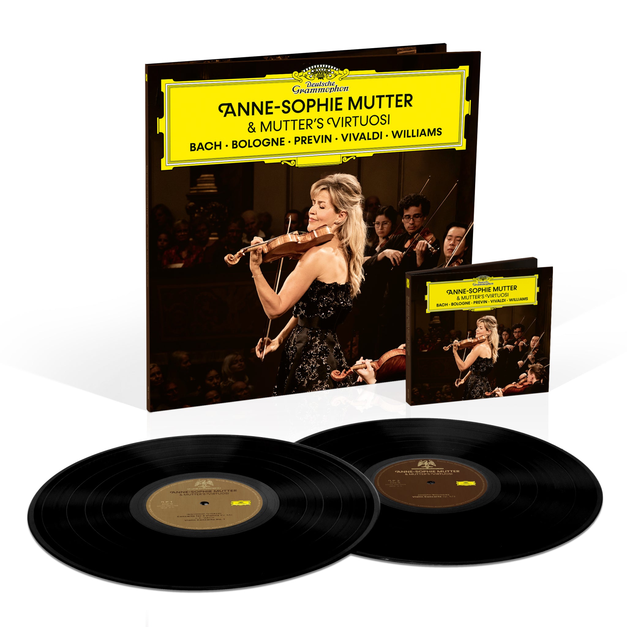 Anne-Sophie Mutter & Mutter's Virtuosi: Bach/Bologne/Previn/...