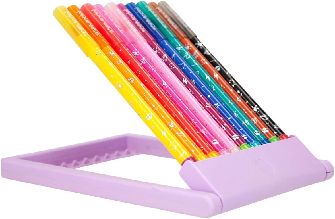 Depesche 10732 TOPModel Mobile-Magic Double Fibre Contains 10 Two Tips, Pen Set for Writing, Colouring and Decorating