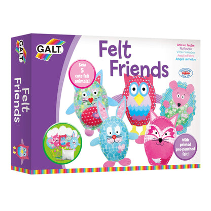 Galt Toys, Felt Friends, Sewing Kit, Kids' Craft Kits, Ages 6 Years Plus