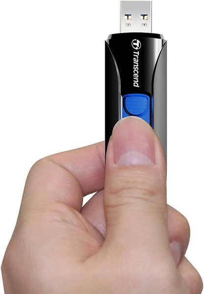 Transcend 256GB JetFlash 790 USB 3.1 Gen 1 Flash Drive (USB Stick) Black TS256GJF790K 256 GB Black Retail Packaging