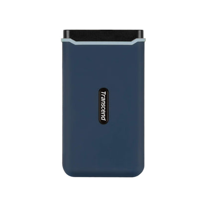 Transcend 1TB ESD370C Portable SSD USB 3.1 Gen 2 USB Type-C, Up to 1,050/950 MB/s (Ideal for desktops, laptops, on-the-go mobile devices and gaming consoles) TS1TESD370C 1 TB