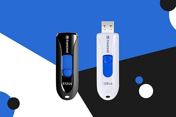 Transcend 512GB JetFlash 790 USB 3.1 Gen 1 USB Stick TS512GJF790K 512 GB Black Retail Packaging