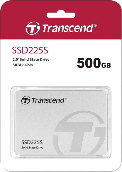 Transcend Japan TS500GSSD225S Transcend SSD, 500 GB, Internal 2.5 Inch, SATA3, 0.3 inches (7 mm), Genuine Japanese Product