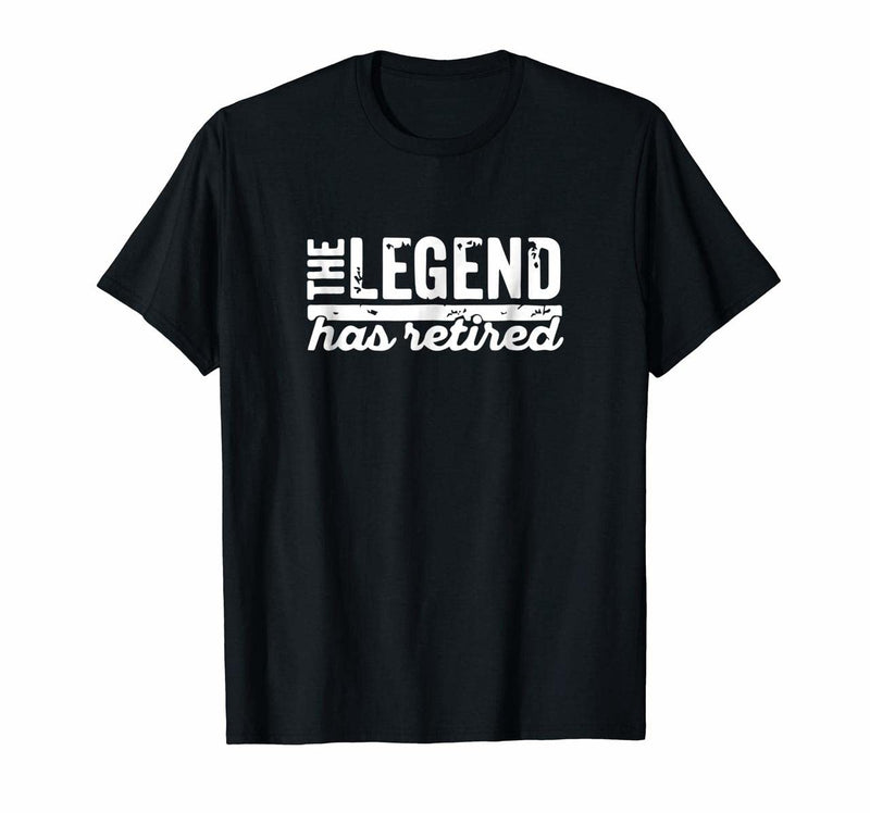 Camisetas The Legend Has Retired playera de jubilación
