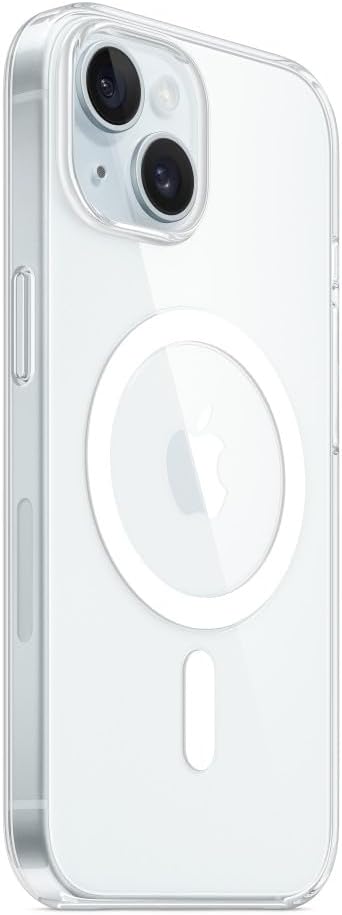 Apple - Back Cover For Mobile Phone - Magsafe Compatibility - Polycarbonate - Clear - For Iphone 15