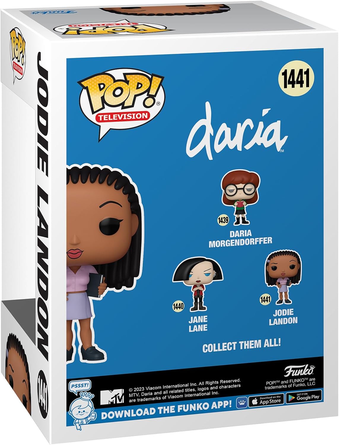 Funko POP! TV: Daria - Jodie Landon - Collectable Vinyl Figure - Gift Idea - Official Merchandise - Toys for Kids & Adults - TV Fans - Model Figure for Collectors and Display