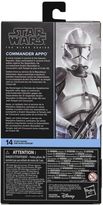 Hasbro Star Wars Obi-Wan Kenobi Commander Appo Black Series