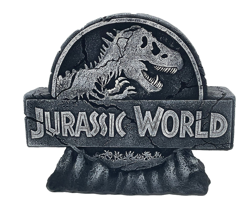 Jurassic World- Resin Money Box, Savings, Jurassic World Figure, Black, Official Product (CyP Brands