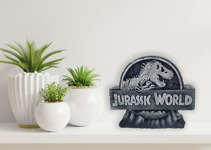 Jurassic World- Resin Money Box, Savings, Jurassic World Figure, Black, Official Product (CyP Brands