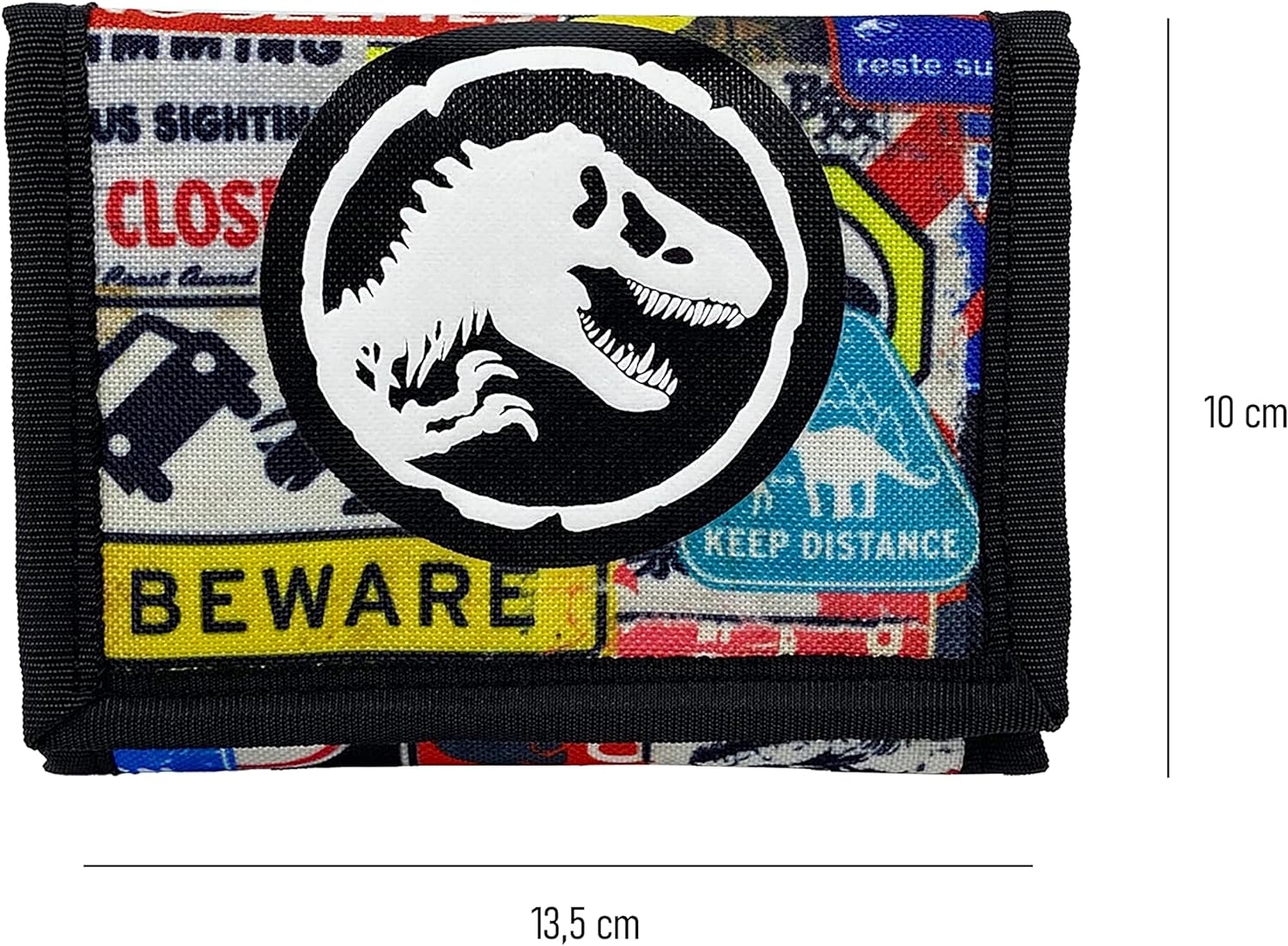 Jurassic World – Wallet, Purse, Wallet, Accessories, Multicoloured, Unisex, Official Product (CyP Brands)