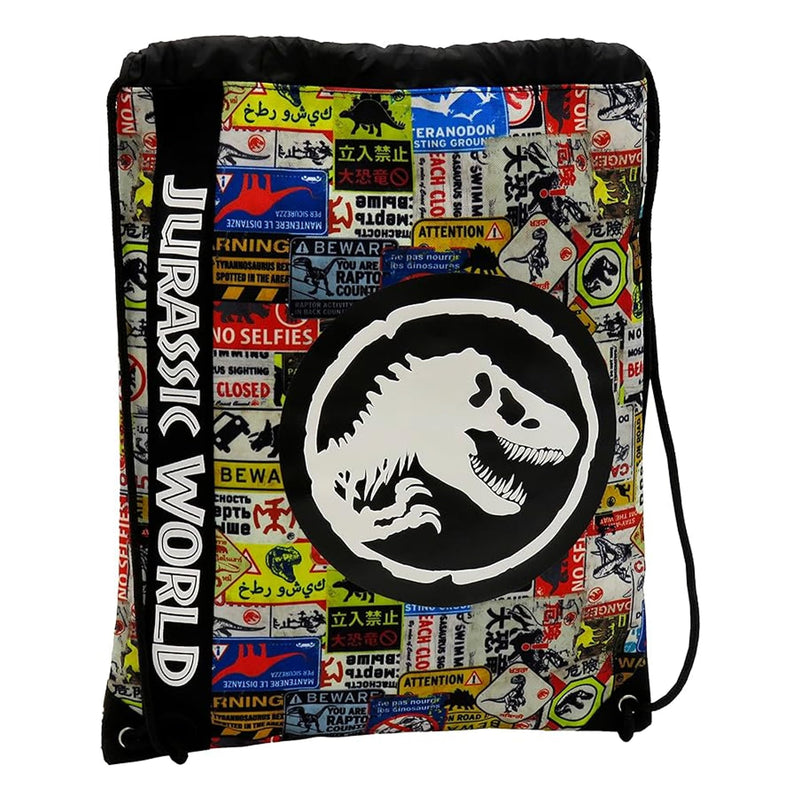 CYPBRANDS Unisex Kid's Jurassic World Danger Sack 20 UK, Multicoloured, Estandar