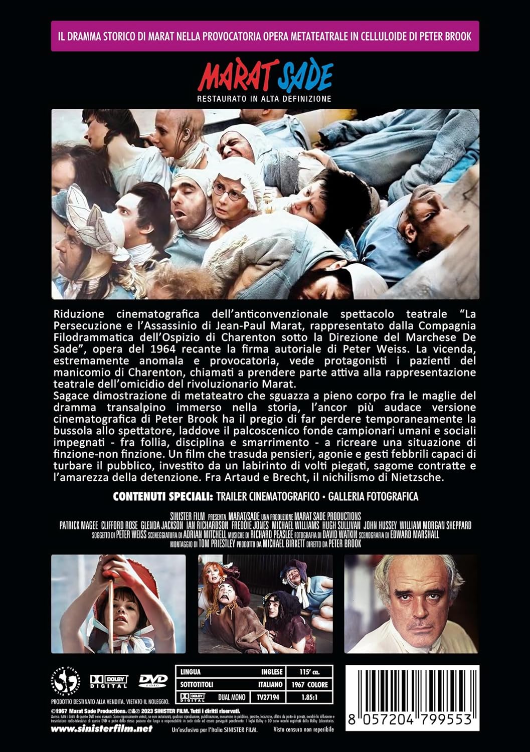 Marat/Sade (1967) ( Marat / Sade ) ( Persecution and Assassination of Jean-Paul Marat