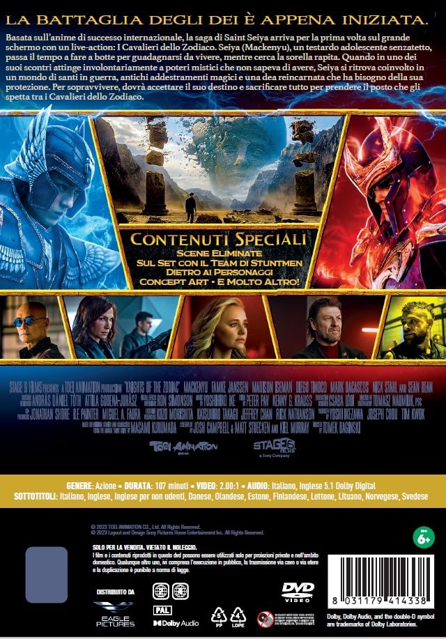 I Cavalieri Dello Zodiaco - Dvd + Card
