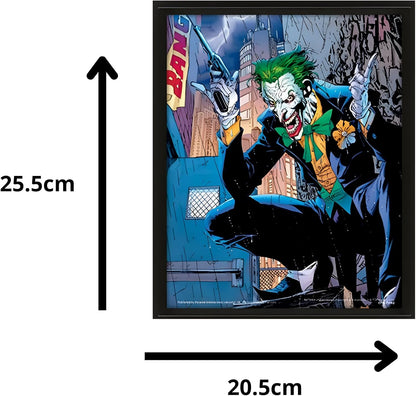 DC Comics 3D Effect Lenticular Frame 25.5 x 20 cm