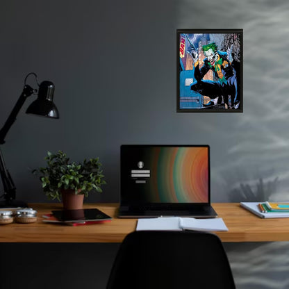 DC Comics 3D Effect Lenticular Frame 25.5 x 20 cm