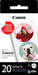 Canon ZINK Pre-Cut Circle Sticker Pack, 20 sheets