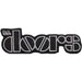 The Doors Logo Iron On Patch (One Size) (Black/Grey