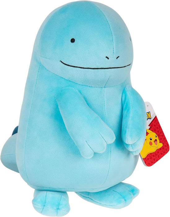 Pokémon PKW3109 Official & Premium Quality 12-inch Quagsire Adorable, Ultra-Soft, Plush Toy, Perfect for Playing & Displaying-Gotta Catch ‘Em All, Black