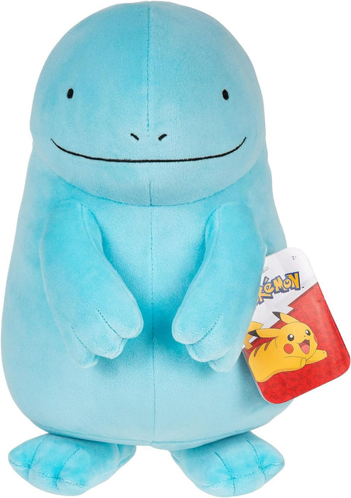 Pokémon PKW3109 Official & Premium Quality 12-inch Quagsire Adorable, Ultra-Soft, Plush Toy, Perfect for Playing & Displaying-Gotta Catch ‘Em All, Black