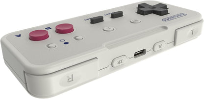 Retro-Bit Origin8 2.4 GHz Wireless Controller For Nintendo Switch & NES - USB & NES receivers included - GB Grey