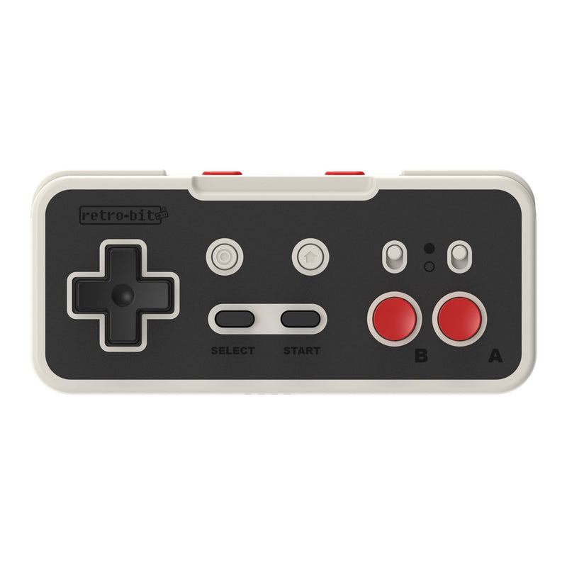 Retro-Bit Origin8 2.4 GHz Wireless Controller For Nintendo Switch & NES - USB & NES receivers included - Classic Grey
