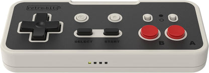 Retro-Bit Origin8 2.4 GHz Wireless Controller For Nintendo Switch & NES - USB & NES receivers included - Classic Grey