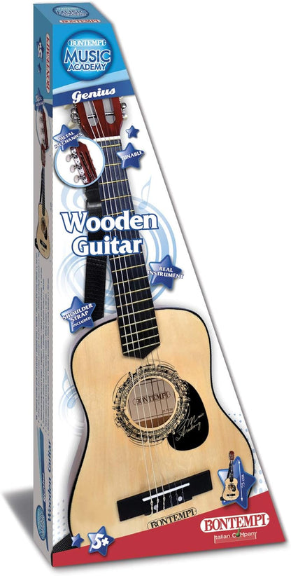 Bontempi - Wooden guitar, 75 cm (217530