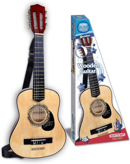 Bontempi - Wooden guitar, 75 cm (217530