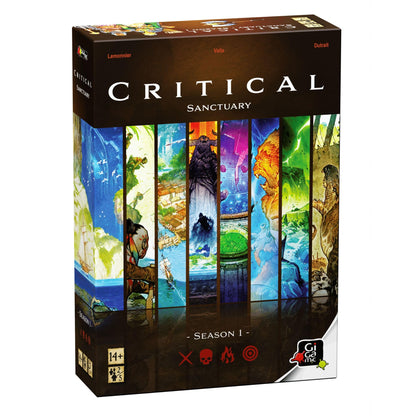Critical: Sanctuary (Season 1) | Role-Playing Game | Ages 14+ | 2 to 5 Players | 30 Minutes