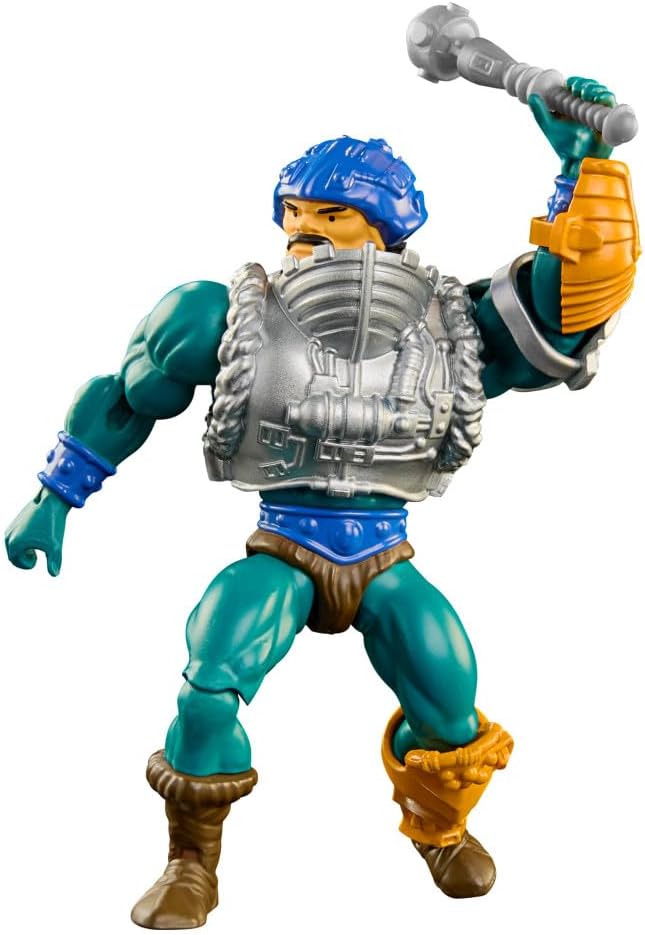 Masters of the Universe Origins Action Figure & Accessory, Serpent Claw Man-At-Arms Figure & Mini Comic Book, 5.5 Inch