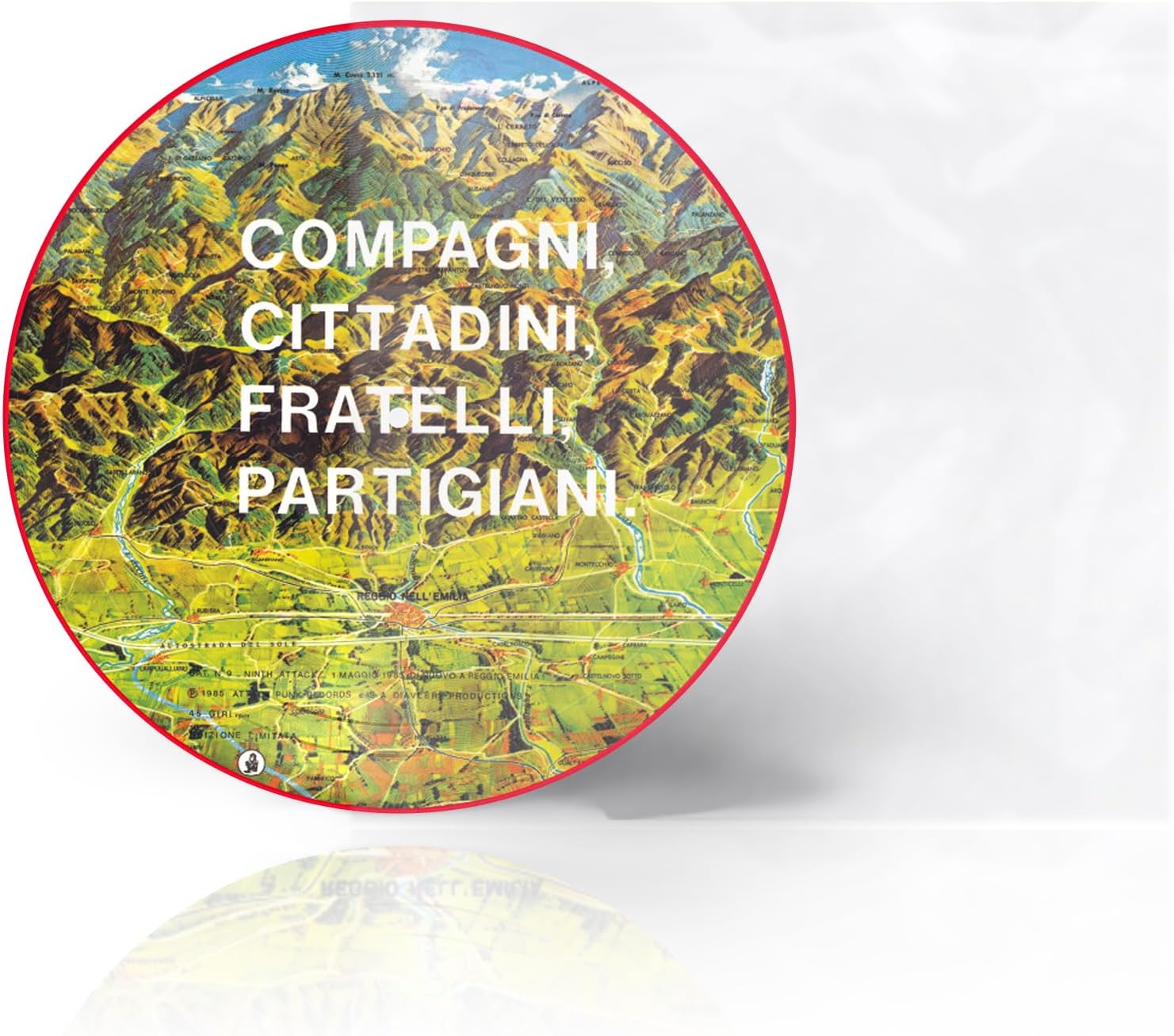 Compagni, Cittadini, Fratelli, Partigiani - Red & Picture Disc Vinyl