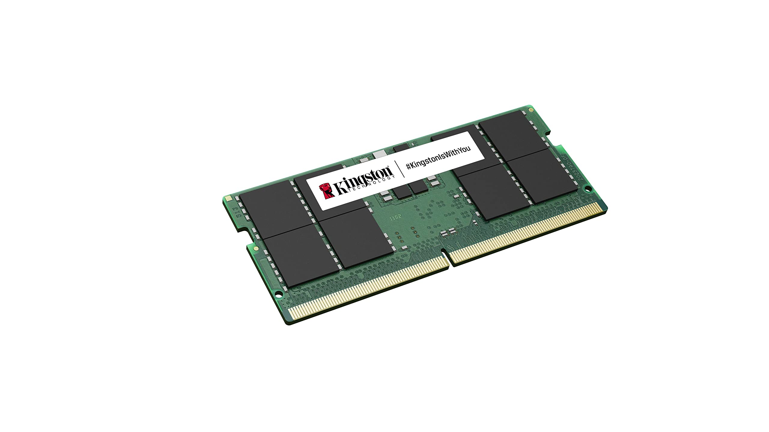 Kingston ValueRAM 16GB 5200MT/s DDR5 Non-ECC CL42 SODIMM 1Rx8 KVR52S42BS8-16 Laptop Memory 16 GB 5200MT/s DDR5 Single Module