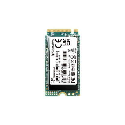 Transcend MTE400S 1 TB NVMe PCIe Gen3 x4 M.2 2242 Internal Solid State Drive (SSD) 3D TLC NAND (TS1TMTE400S
