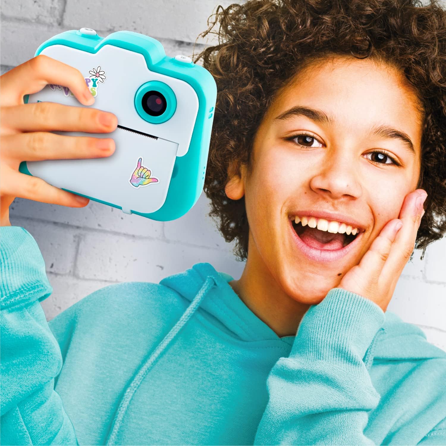 Canal Toys - Photo Creator, Selfie and Video Instant Printing Camera - Thermal Paper for 250 Photos - LCD Display - from Age 8 - CLK 001