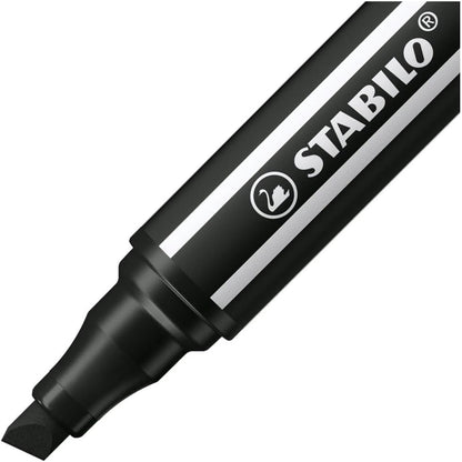 STABILO - STABILO Pen 68 MAX - Viltstift Met Dikke Beitelpunt - Zwart