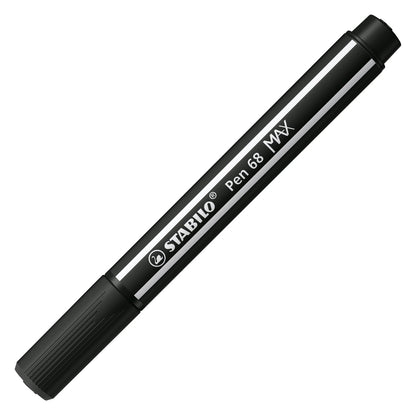 STABILO - STABILO Pen 68 MAX - Viltstift Met Dikke Beitelpunt - Zwart
