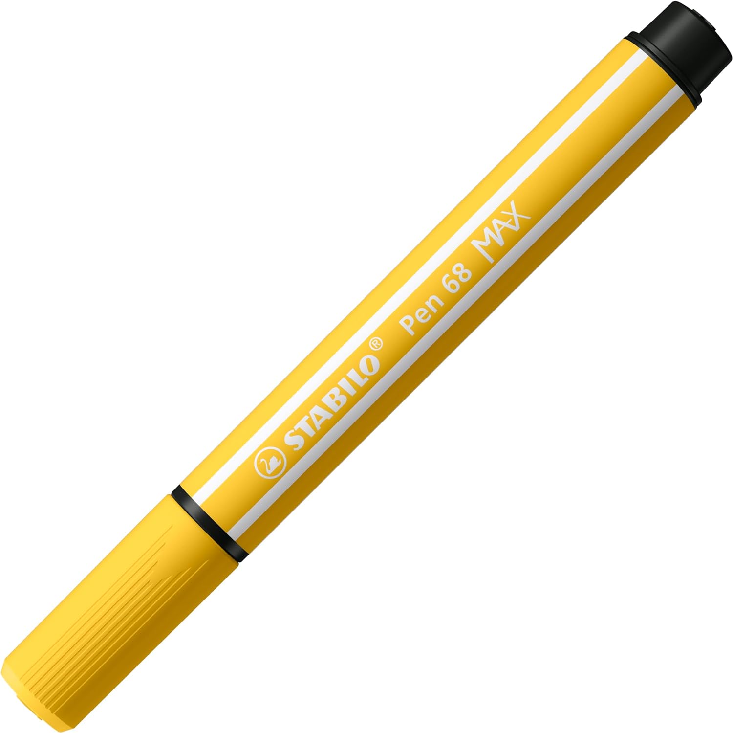 STABILO Rotulador Premium punta biselada (1 + 5 mm) Pen 68 MAX - ARTY - Estuche de 6 - Colores Surtidos