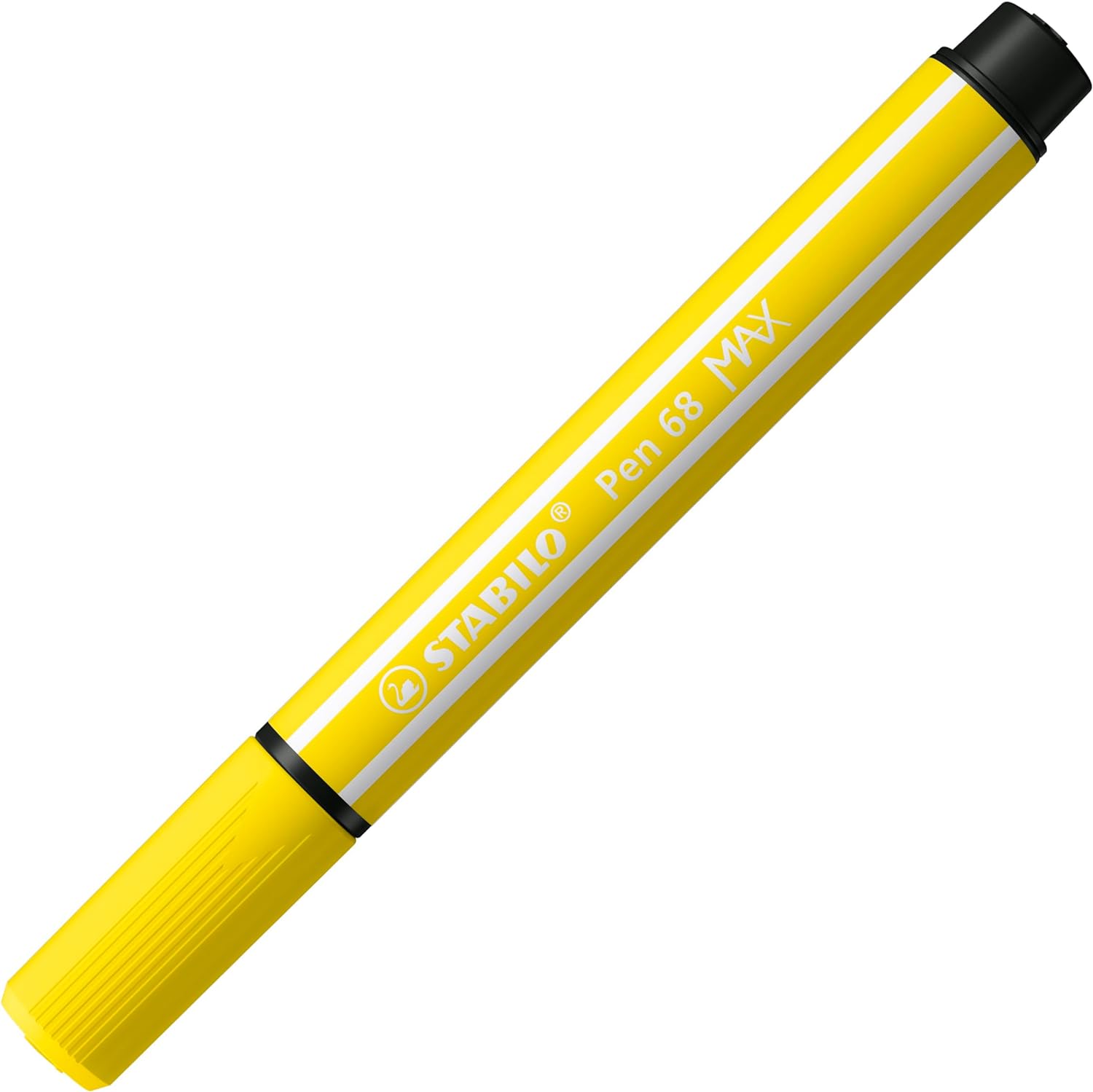 STABILO Rotulador premium punta biselada (1 + 5 mm) Pen 68 MAX - Estuche ARTY con 24 colores