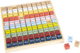 Small Foot Slide Rule Educate, Made of FSC 100%-Certified Wood, for Practising Addition Formulas, 12415