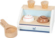 small foot Puesto de Helados Compacto Fresh, Juguete de Madera cert. FSC 100%, para niños a Partir de 3 años, 12416, Small