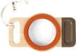 small foot Explorer XXL Magnifying Glass Discover Made of FSC 100%-Certified Wood, Outdoor Toy for Kids Aged 2+ yrs, 12435, White Outdoor Magnifier XXL