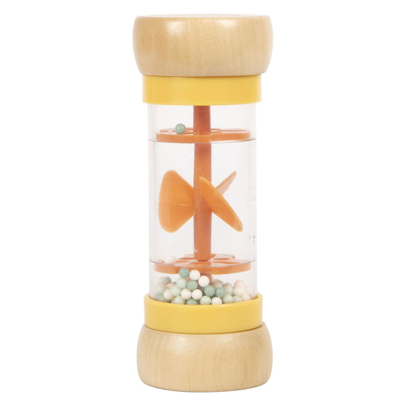 small foot Rainmaker Rattle Safari, Fascinating Wooden Sensory Toy, for Kids Aged 6+ Months Old, 12458