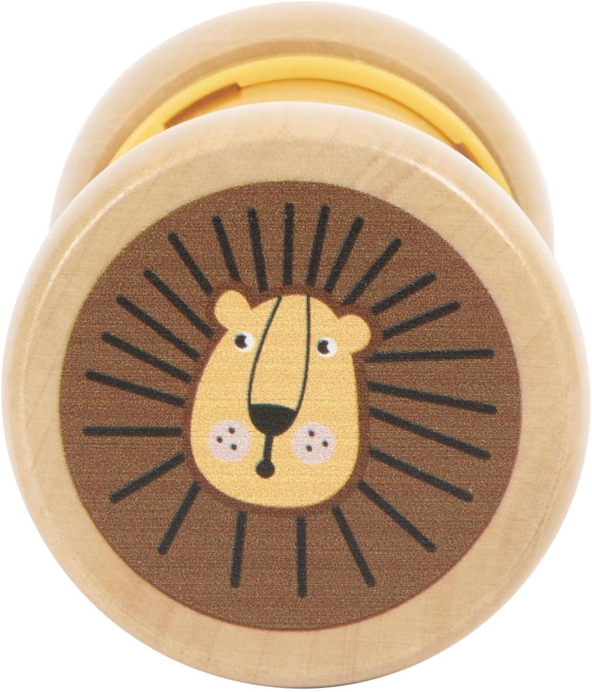 small foot Rainmaker Rattle Safari, Fascinating Wooden Sensory Toy, for Kids Aged 6+ Months Old, 12458