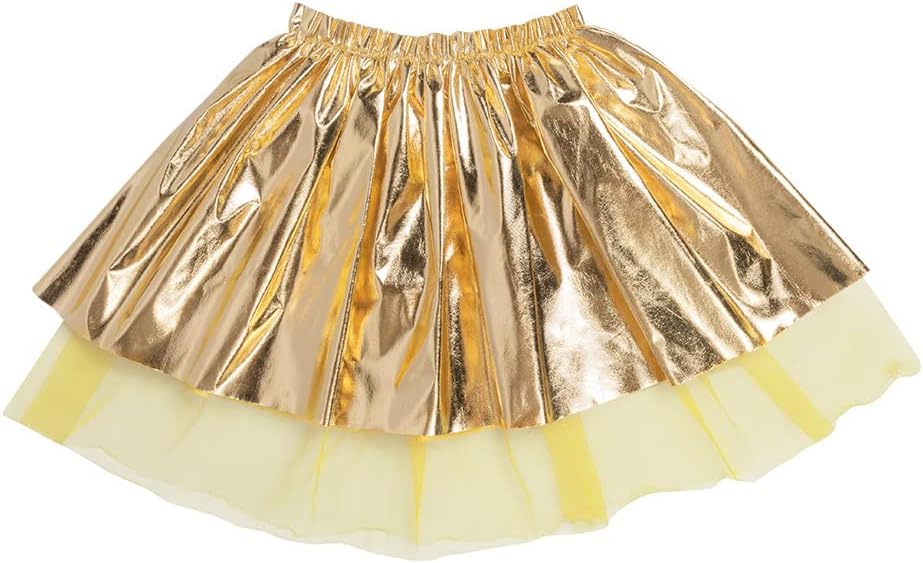 Boland 52879 Costume Set (Tiara, Wings and Tutu), Gold, Standard Size