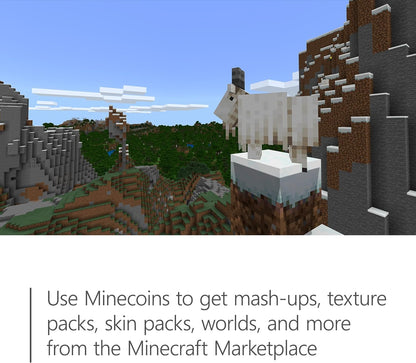 Minecraft with 3500 Minecoins – Xbox Series X, Xbox One